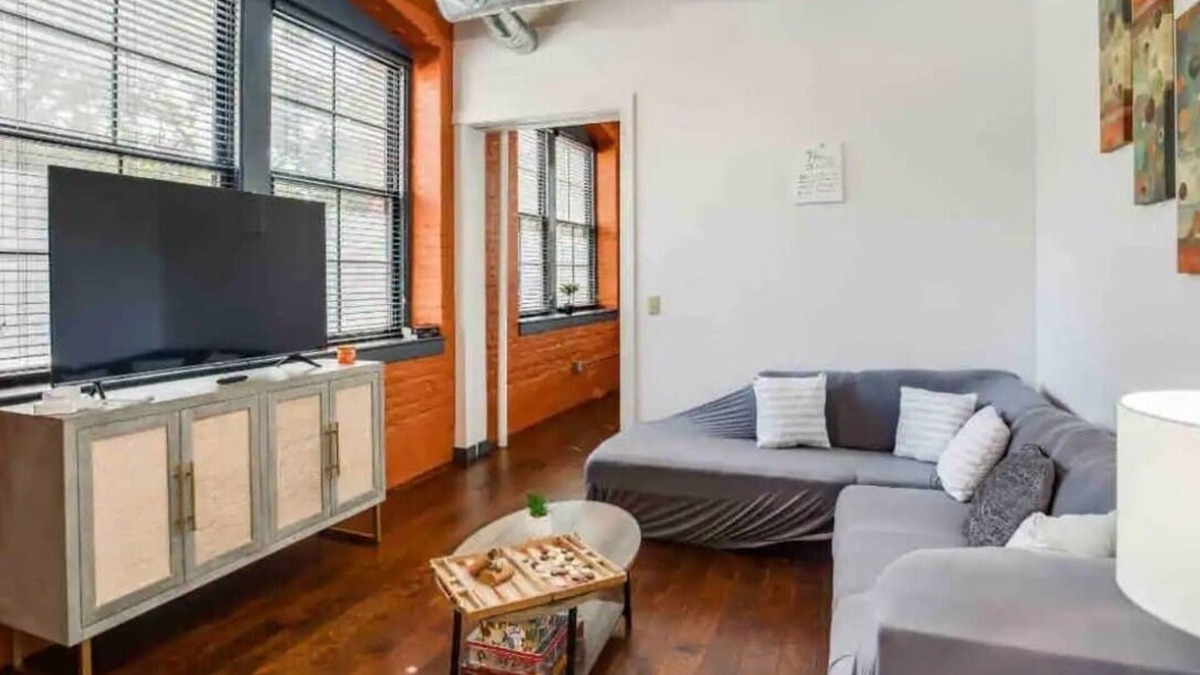 Rochester Apartment | NY Style Loft with King Bed