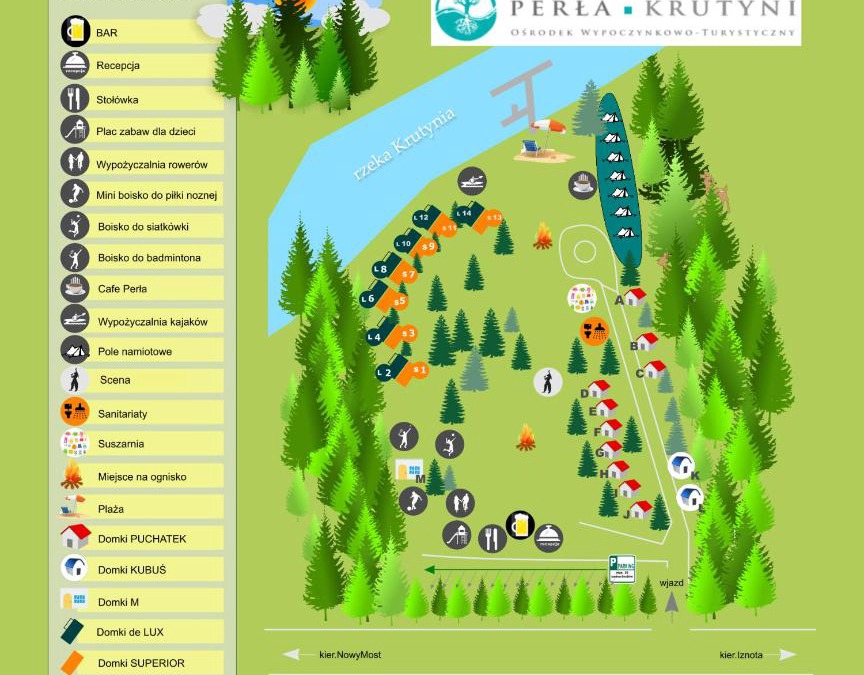 Nowy Most Resort | Ośrodek Wypoczynkowo-Turystyczny Perła Krutyni