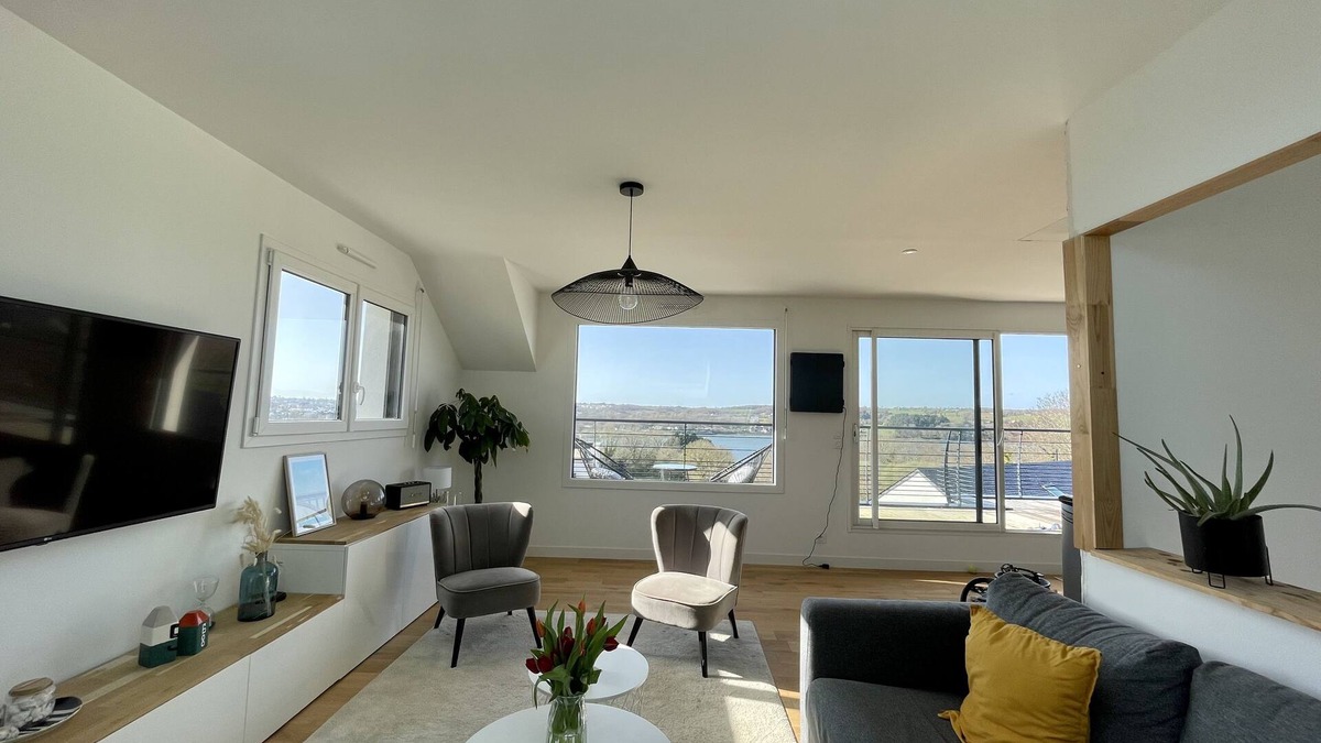Plougastel-Daoulas House | Ô DREFF - Quiet house with sea view