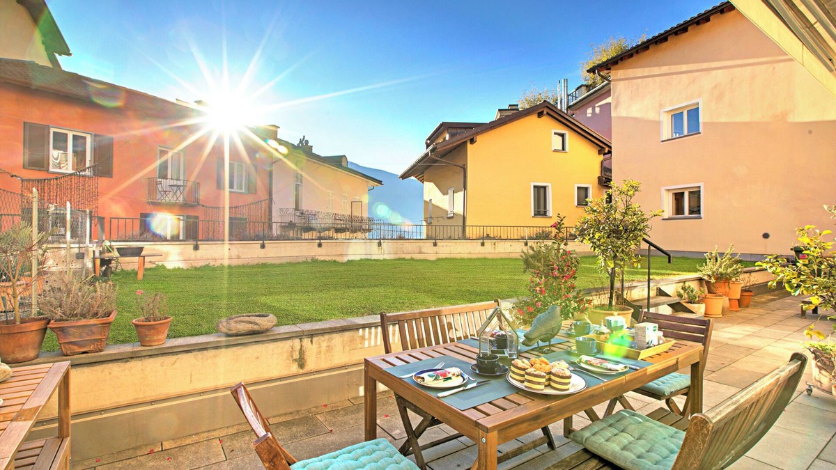 Ascona Apartment | Ô Lac Ascona with Garden, Ascona, Switzerland