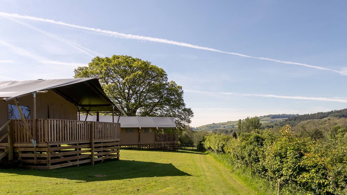 Tiverton Cabin | Oak Safari Tent, the perfect family and dog friendly glamping site, Devon
