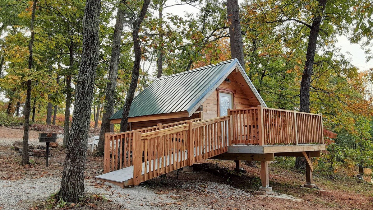 Potosi Cabin | Oakdale Primitive cabin 1 @Spring Lake Ranch