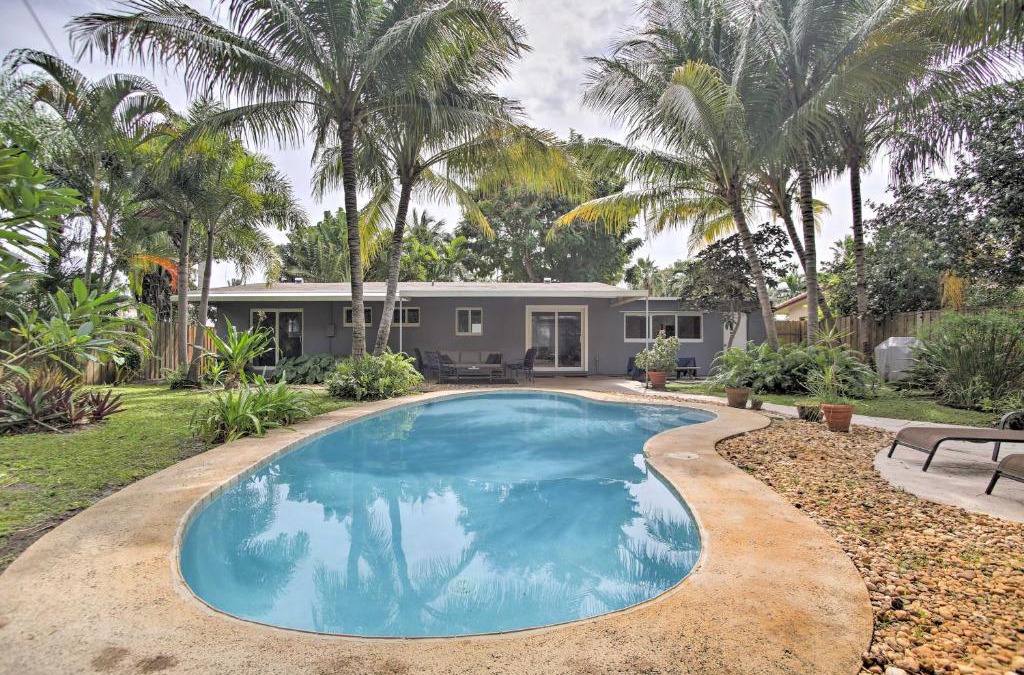 South Corals House | Oakland Park Vacation Rental with Private Pool!