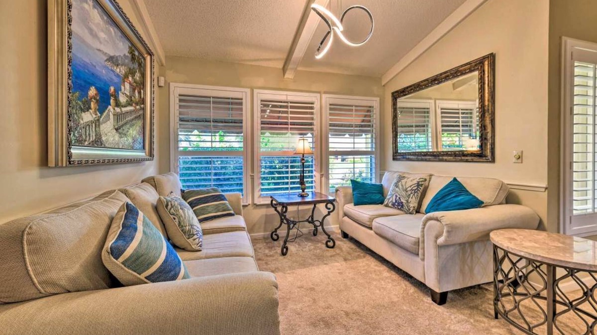 Palma Sola House | Oasis Garden Home near Ana Maria Island beaches and IMG Academy
