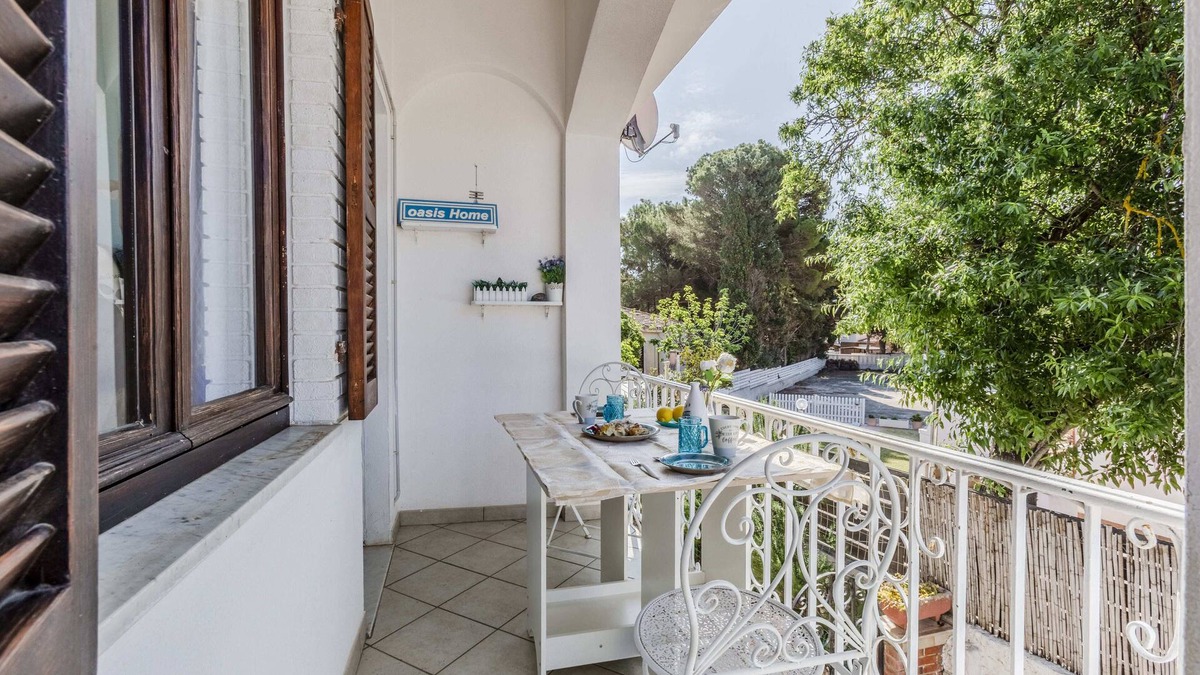Porto Pino Apartment | Oasis home, just steps from Porto Pino long beach