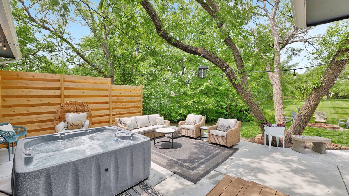 Greenwich House | Oasis, pool, new spa, indoor-outdoor dream