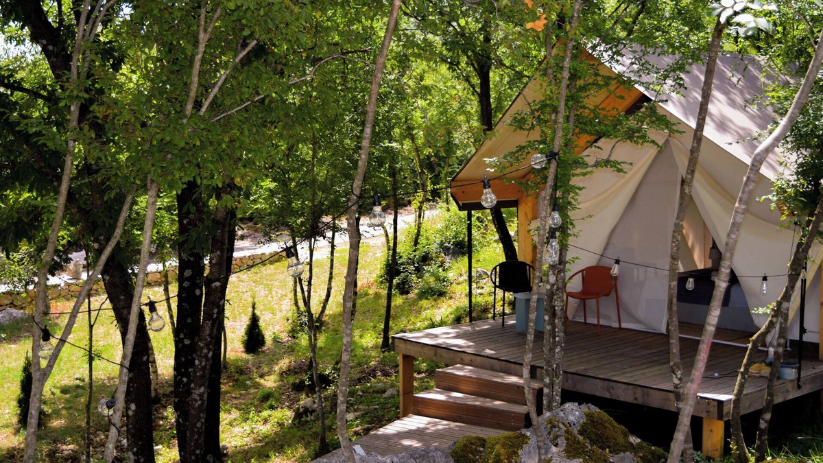 Karuc Resort | Oblun Eco Resort-Glamping Tent for 2, Lake Skadar