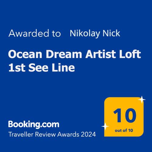 Cabarete Apartment | Ocean Dream Artist Loft 1st See Line