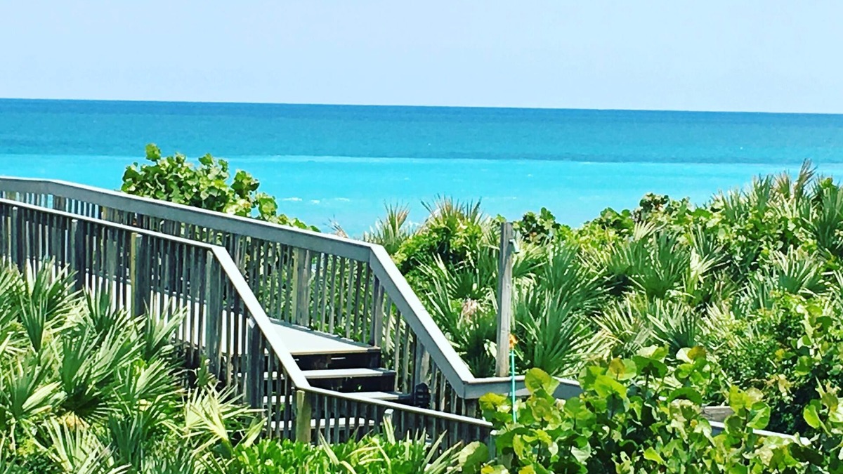 Stuart Condo | "Ocean Oasis" amazing views from direct beachfront condo on Hutchinson Island