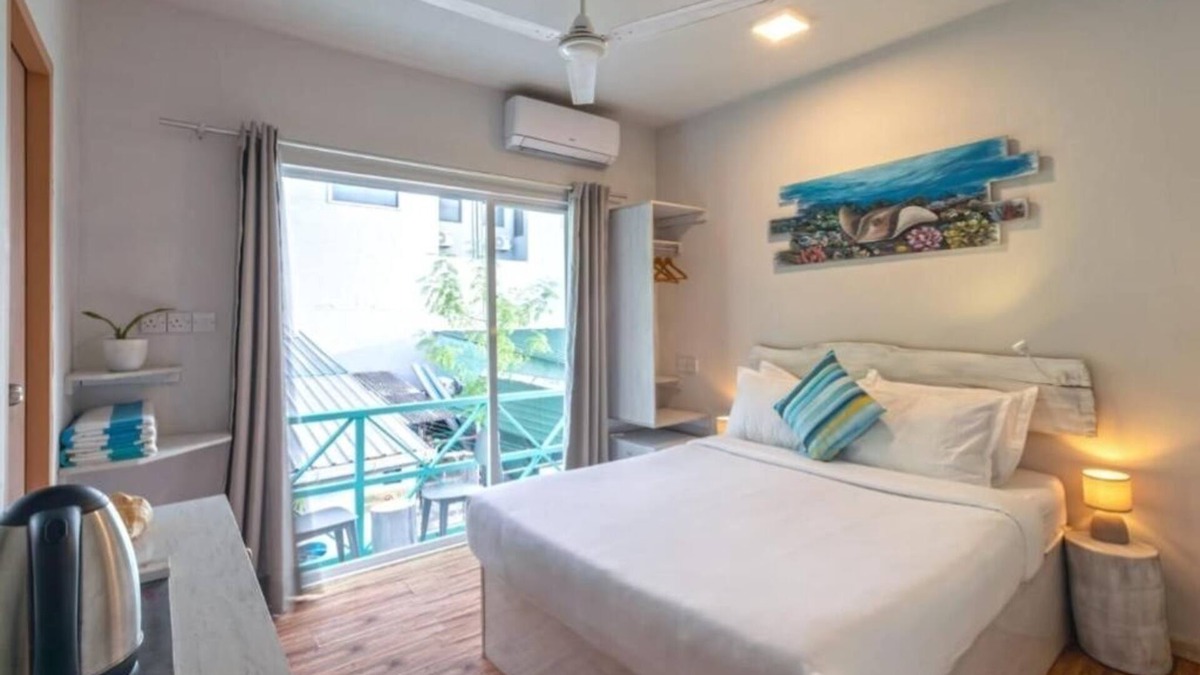 Maafushi Hotel | Ocean Pearl : Deluxe Double Room