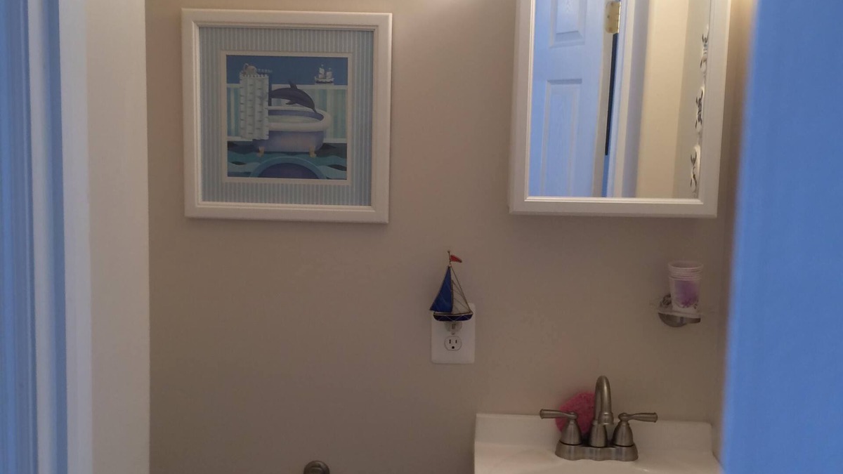 Ship Bottom Condo | Ocean side, 2 Floor Condo, 3rd from the Beach with a fenced in Patio!