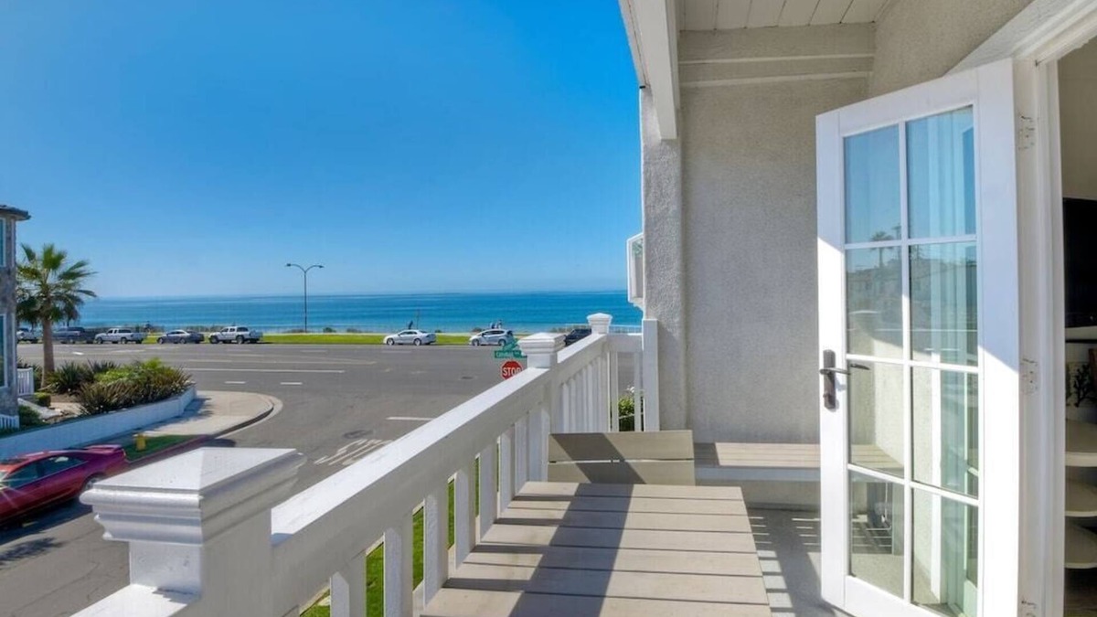 Carlsbad Condo | Ocean View From Private Patio | Across From Beach