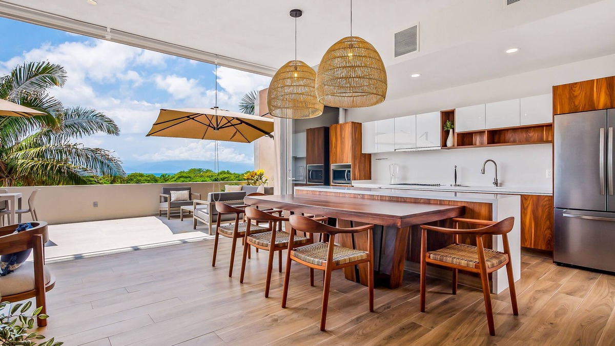La Cruz de Huanacaxtle House | Ocean-view getaway with patio, grill, roof deck, & on-site pools