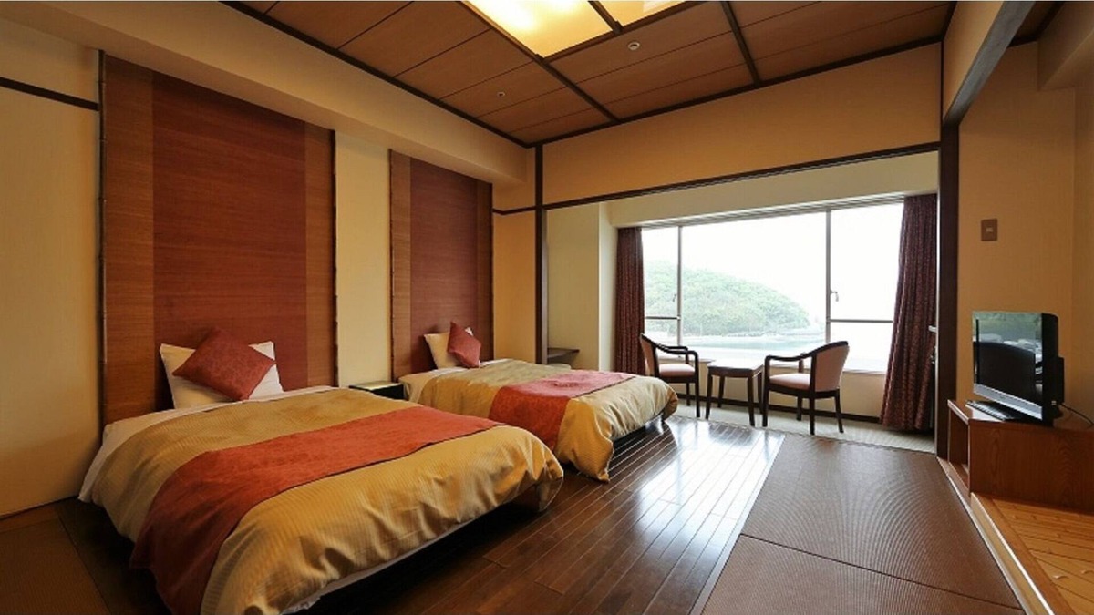 Shodoshima House | Ocean view Modern twin 40 square meters No smok / Shozu-gun Kagawa