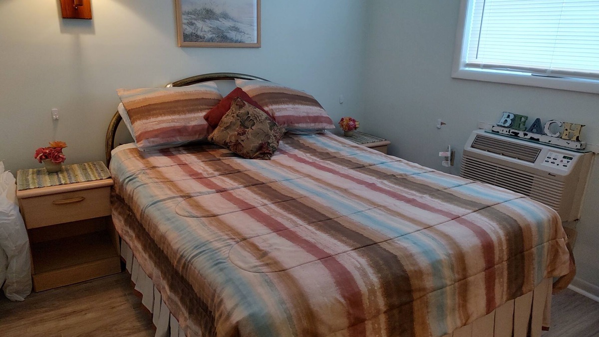Wilmington Beach Condo | Ocean view, private balcony,pool,decked beach access 100 ft ,tiki bar across St