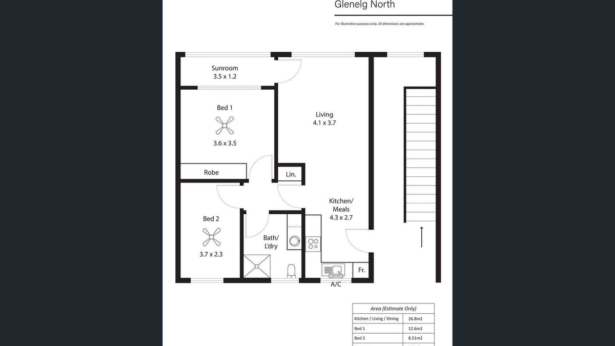 Glenelg North Apartment | ocean view two bedroom entire apartment