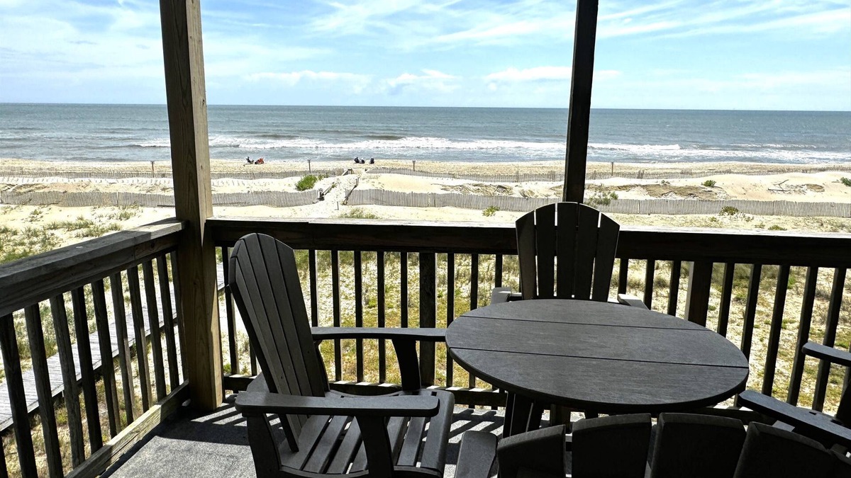 Rodanthe Condo | Oceanfront 2BR/2 Bath Second Floor Condo with Pool and Oceanfront Deck