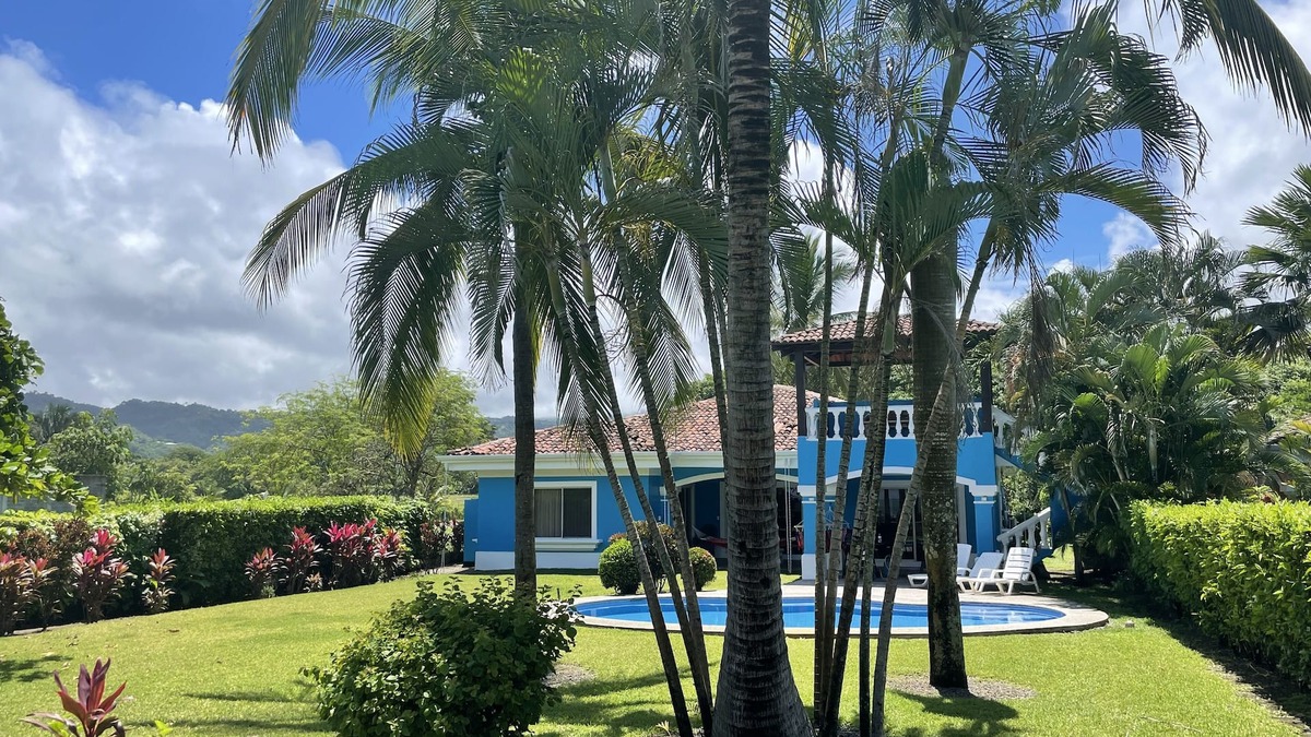 Playa Hermosa Villa | Oceanfront 4BR 3.5 Bath 3100 sqft Villa with private pool and balcony