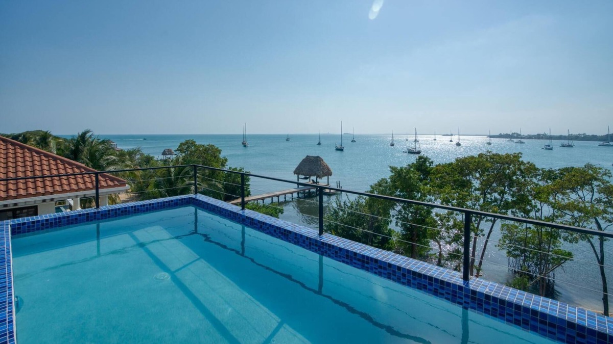 Placencia Villa | Oceanfront 5 Bedroom Private Island Villa w/Pool