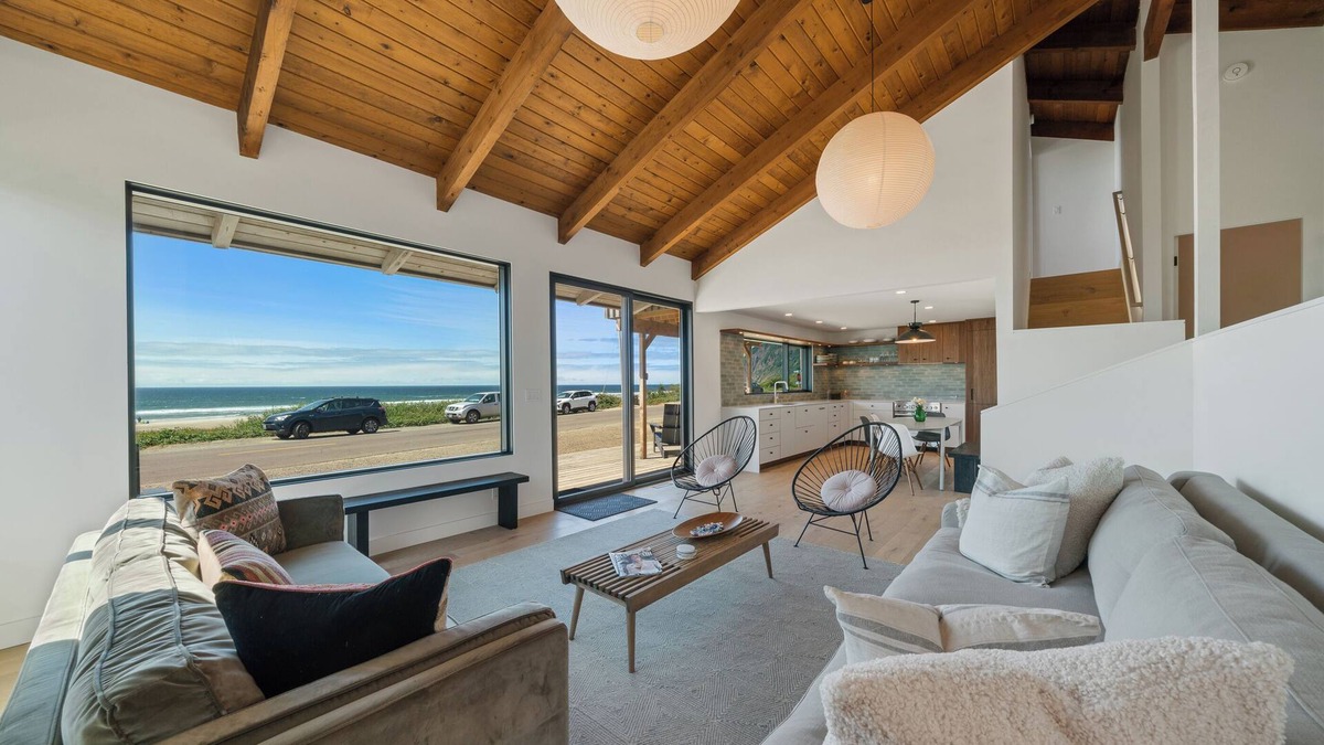 Manzanita House | Oceanfront and steps to downtown Manzanita, this property has it all! MCA #4038