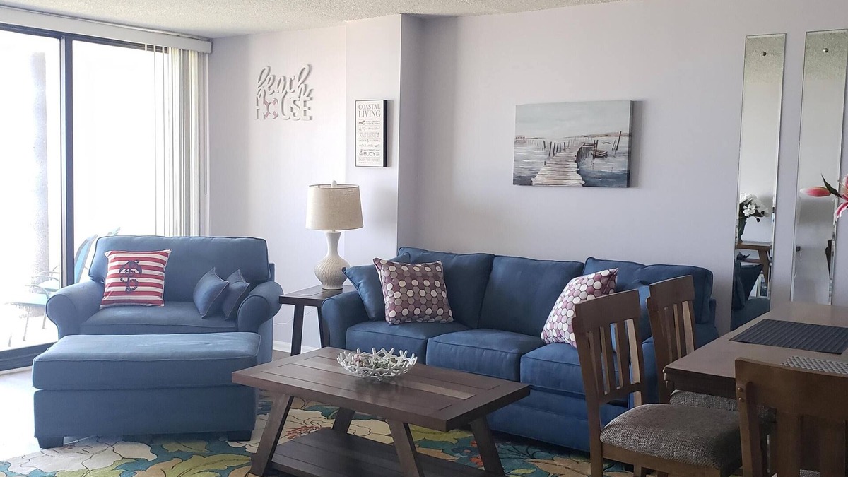 North Carolina Coast Condo | Oceanfront condo with amazing sunset views 2 bdrm 2 bath condo