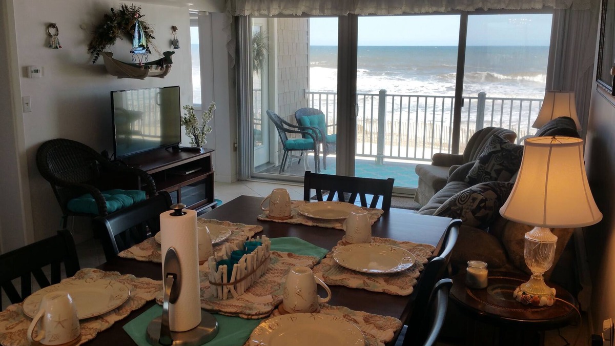 Normandy Beach Condo | OCEANFRONT Condo W/Private Beach, Heated Pool - Best View - 2 Bedroom 1 Bath
