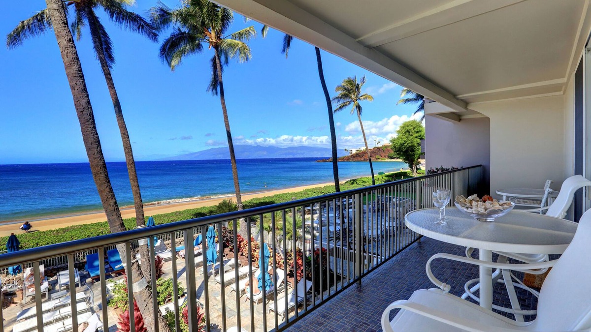 Kaanapali Condo | Oceanfront Corner Unit - #201 - Panoramic Ocean View - Over 165 "5" star reviews