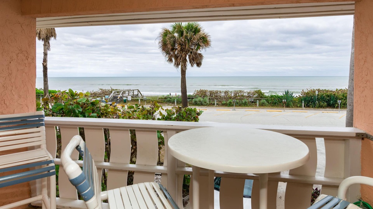 Indialantic By The Sea House | Oceanfront, Dog & Family Friendly, sleeps up to 5 in a small beach town.
