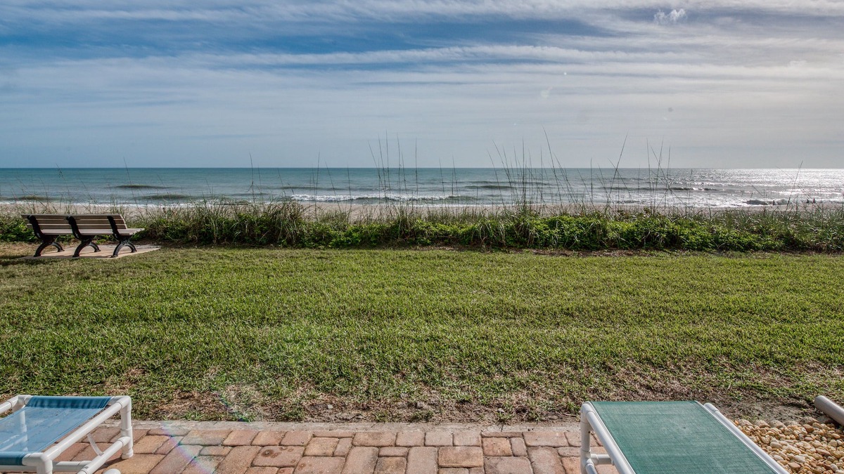 Indialantic Condo | Oceanfront, Ground Floor w/incredible view of the ocean.