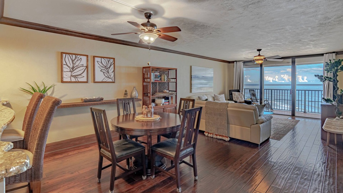 Daytona Beach Shores Condo | Oceanfront Hawaiian Oasis Dog Friendly