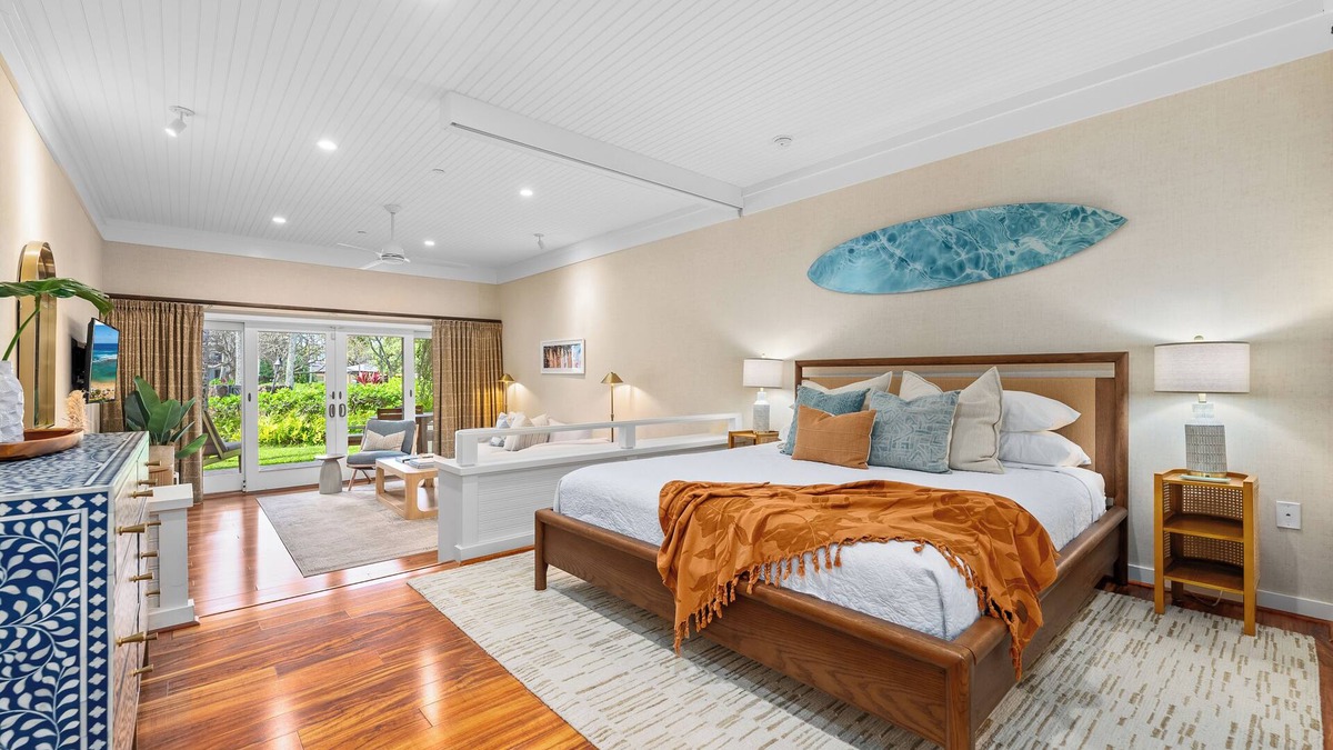 Kahuku Villa | Oceanfront Honeymoon Villa –Turtle Bay Studio with Pool+AC+Wifi