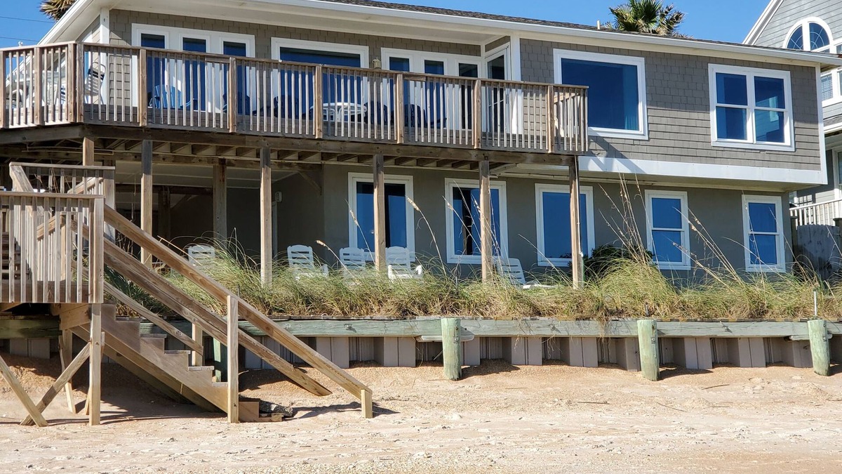 South Ponte Vedra Beach House | Oceanfront House with Private Beach, Patio, and Gameroom