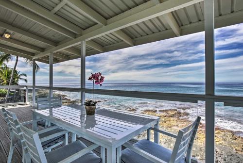 Historic Kailua Village House | Oceanfront Kona Home with Beach Access and Views!