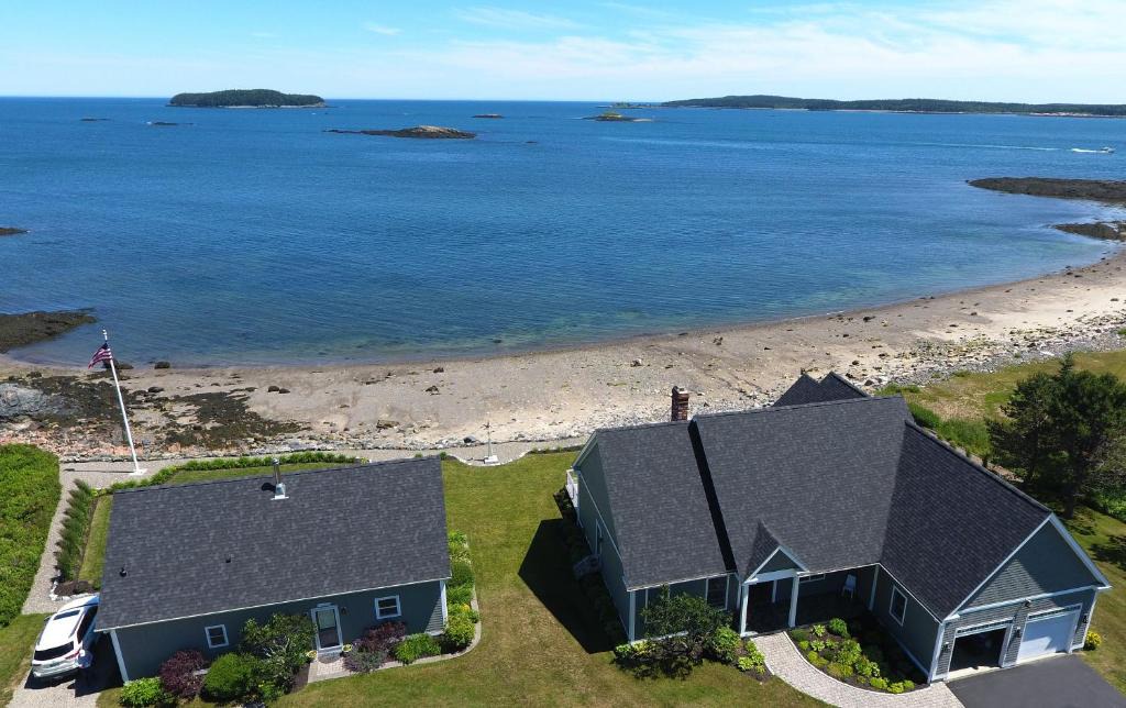 Jonesport House | Oceanfront Luxury Cottages - Rent BOTH Main and Guest Cottage in Jonesport, Maine