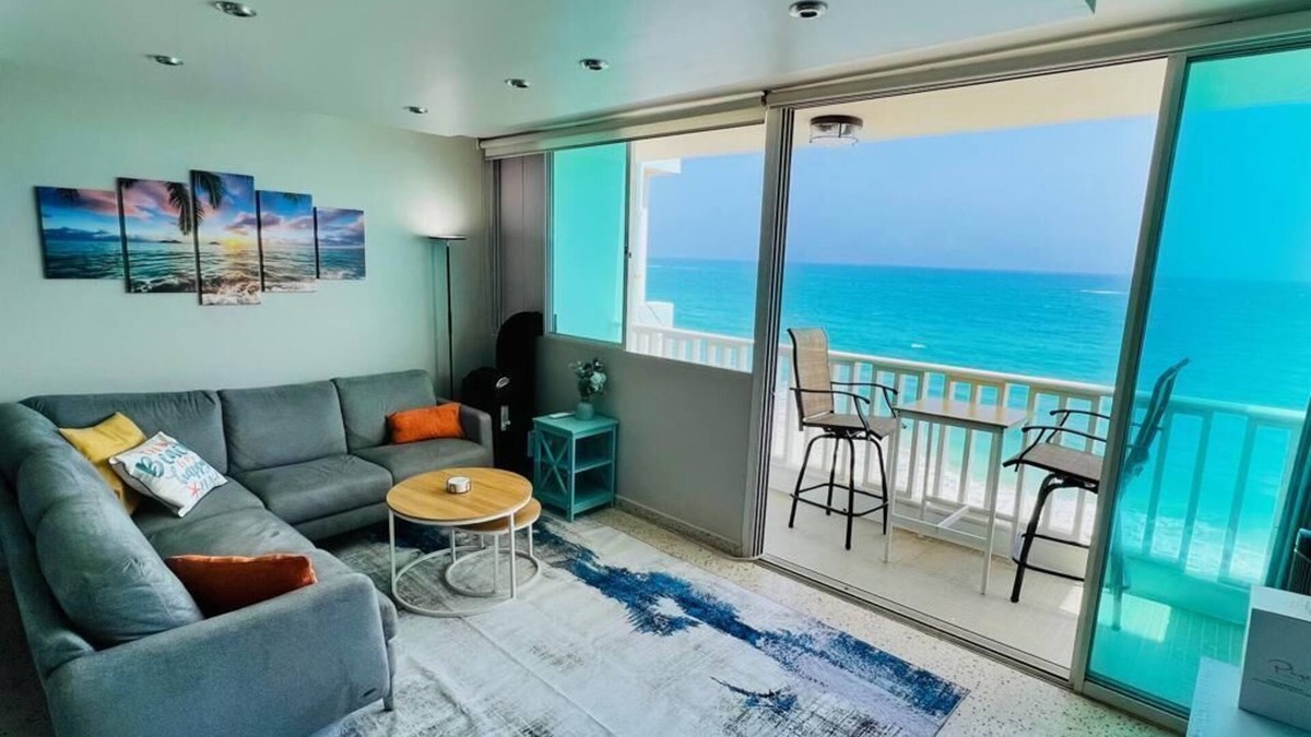 Condado Apartment | Oceanfront Oasis: Beachfront Gem and Ocean Vistas