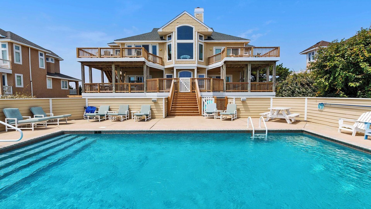 Pine Island House | OCEANFRONT, Ocean Views, Private Pool, Private Beach Access, Foosball, PI76, Life of Reilly