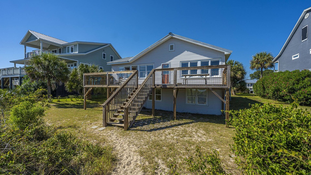 South Carolina Lowcountry House | Oceanfront on the St. Helena Sound; Expansive Beach & Ocean Views; Sun Deck; Cable TV