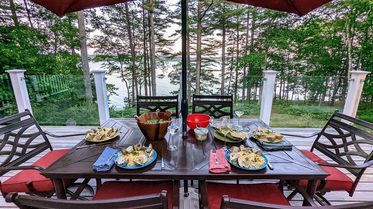 Round Pond House | Oceanfront, views from every room! Spacious midcoast retreat with private dock