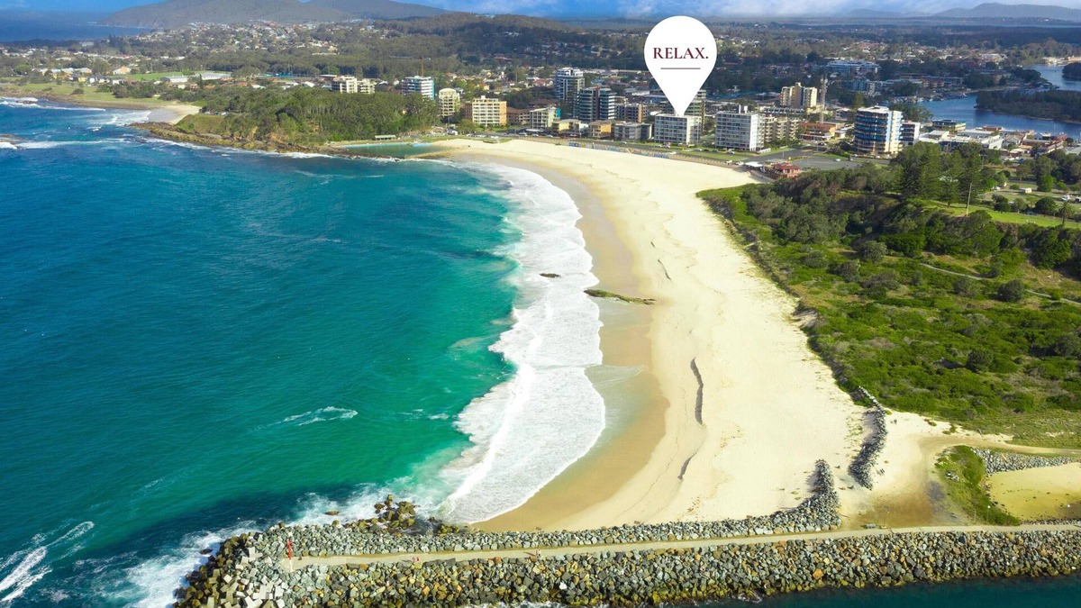 Forster Apartment | Oceanic 29: 2 BR, 1 BA Apartment in Forster, Sleeps 4