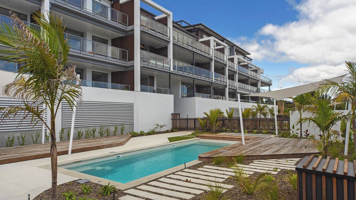 Tahunanui Apartment | Oceanview Apartment with access to Spa pool and Swimming pools