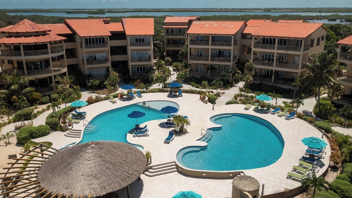 San Pedro Resort | Oceanview Condo with Balcony & Resort Pool Access | Residences at Barrier Reef