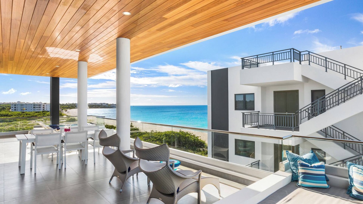 West End Village Villa | Oceanview Penthouse Villa at Award-winning Tranquility Beach Resort on Meads Bay