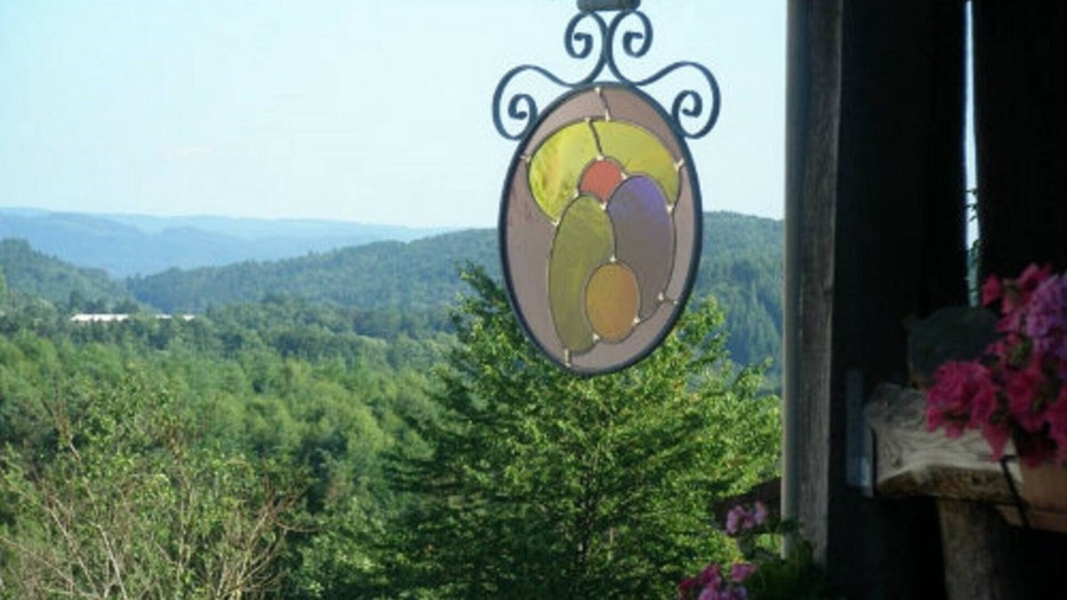 Vertolaye House | ocher room, Tuscany of Auvergne