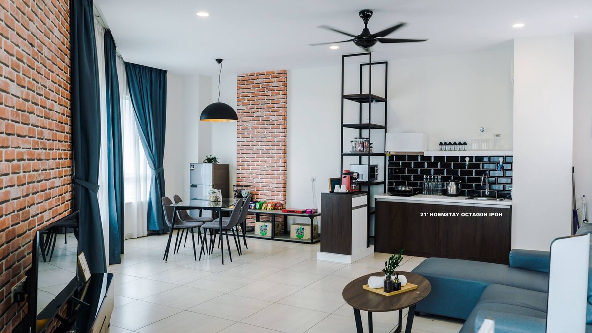 Kampung Kuchai Apartment | Octagon Ipoh 4-5p Walk 2min to Gerbang Malam&老黄芽菜鸡
