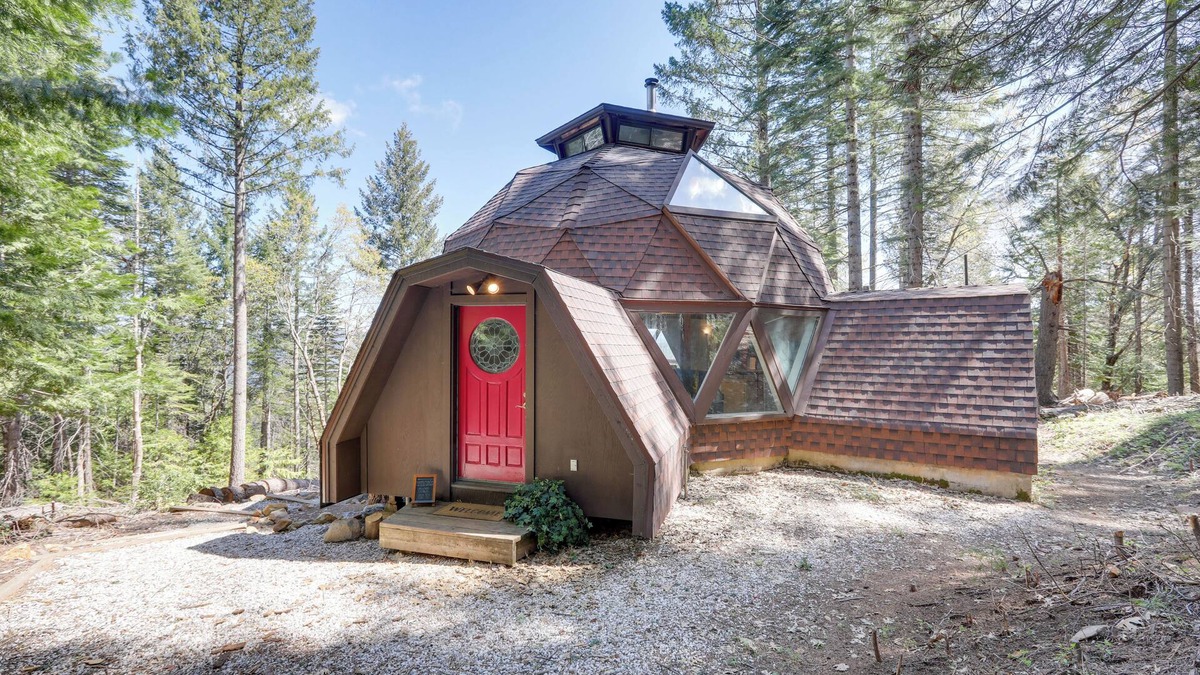 Nevada City Cabin | Off-Grid Geodesic Dome: Nevada City House w/Views