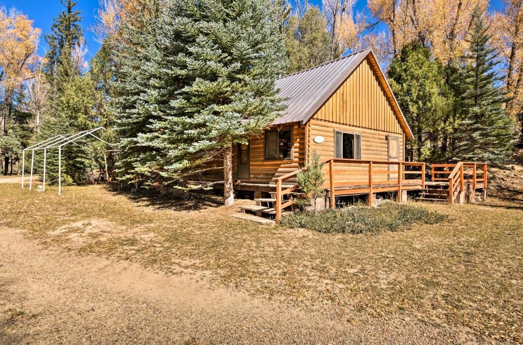 Emery County House | Off-Grid Orangeville Cabin with River Access!