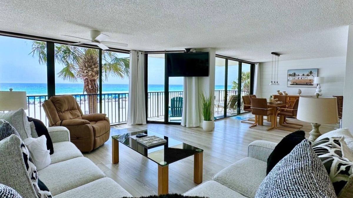 Gulf Lagoon Beach Condo | Oh What a VIEW! Free Beach Chairs! PW 207