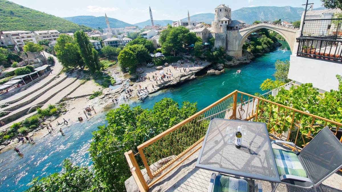 Mostar Old Town Apartment | Old Bridge Terrace Apartment