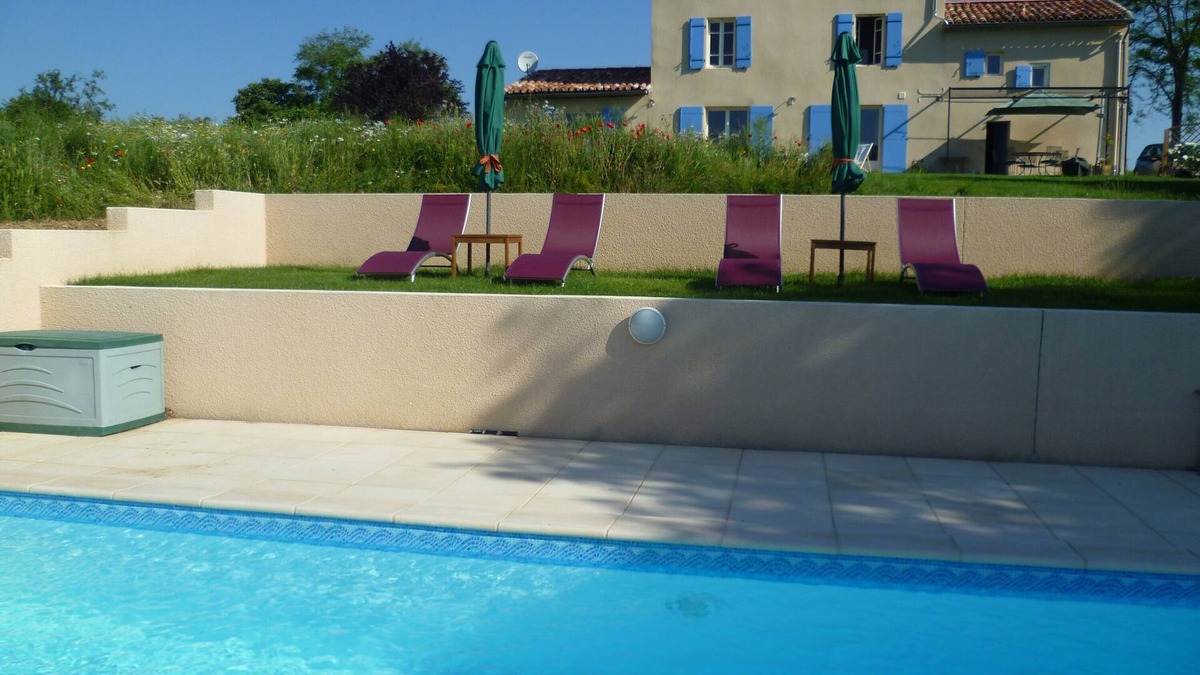 Puycalvel Other | Old farmhouse in open country with stunning views and private pool