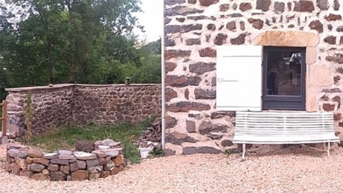 Lantriac House | Old farmhouse renovated in a contemporary style